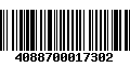 Código de Barras 4088700017302