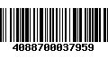 Código de Barras 4088700037959