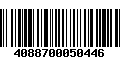 Código de Barras 4088700050446