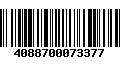 Código de Barras 4088700073377