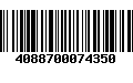 Código de Barras 4088700074350