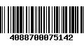 Código de Barras 4088700075142