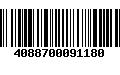 Código de Barras 4088700091180