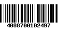 Código de Barras 4088700102497