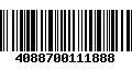 Código de Barras 4088700111888