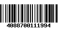 Código de Barras 4088700111994