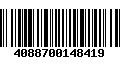 Código de Barras 4088700148419