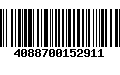 Código de Barras 4088700152911