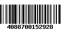 Código de Barras 4088700152928