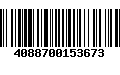 Código de Barras 4088700153673