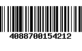 Código de Barras 4088700154212