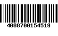 Código de Barras 4088700154519