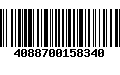 Código de Barras 4088700158340