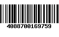 Código de Barras 4088700169759