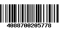 Código de Barras 4088700205778