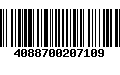 Código de Barras 4088700207109