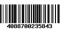 Código de Barras 4088700235843