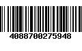 Código de Barras 4088700275948