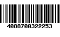 Código de Barras 4088700322253