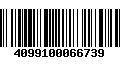 Código de Barras 4099100066739