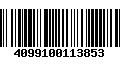 Código de Barras 4099100113853