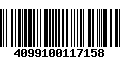 Código de Barras 4099100117158