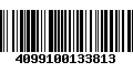 Código de Barras 4099100133813