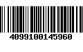 Código de Barras 4099100145960