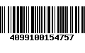 Código de Barras 4099100154757