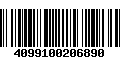 Código de Barras 4099100206890