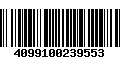 Código de Barras 4099100239553