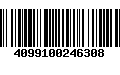 Código de Barras 4099100246308