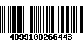 Código de Barras 4099100266443