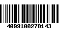 Código de Barras 4099100270143