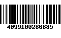 Código de Barras 4099100286885