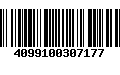 Código de Barras 4099100307177