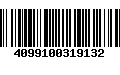 Código de Barras 4099100319132