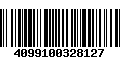 Código de Barras 4099100328127