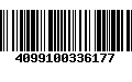 Código de Barras 4099100336177