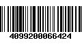 Código de Barras 4099200066424