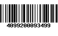 Código de Barras 4099200093499