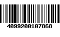 Código de Barras 4099200107868