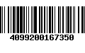 Código de Barras 4099200167350