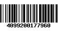 Código de Barras 4099200177960