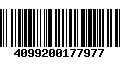 Código de Barras 4099200177977