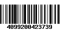 Código de Barras 4099200423739