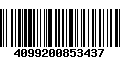 Código de Barras 4099200853437