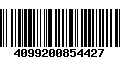 Código de Barras 4099200854427