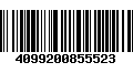 Código de Barras 4099200855523