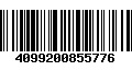 Código de Barras 4099200855776